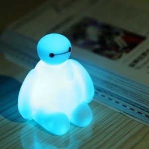 Cute Warm Male Romantic Colorful White Small Night Lamp