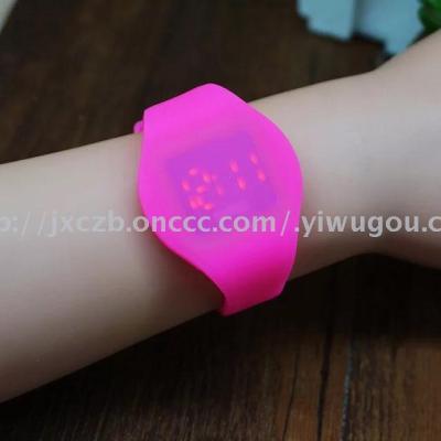 Fashion lovers LED candy color Watch