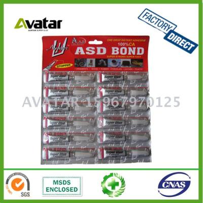 AVATAR Bond Super glue super strong 502 cyanoacrylate adhesive for all purpose in 12pcs  