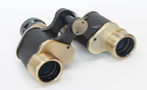 Bronze all metal 6x24 binoculars German military enterprises imported high-end telescope