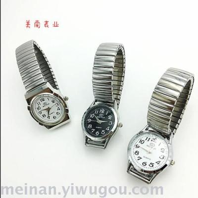 2017 Korean small digital watch with retro old table surface spring