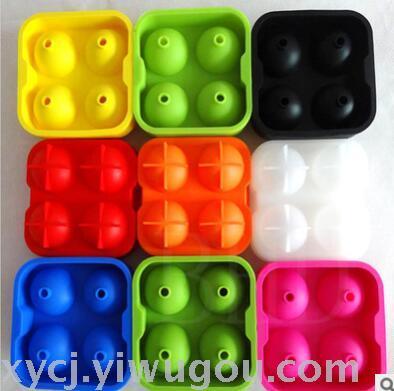 Four ice hockey puck with silica gel silica gel silica gel mold creative ball