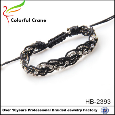 Europe and the United States wax thread chain bracelet