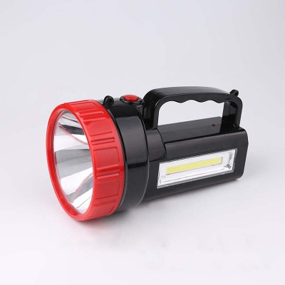 A flashlight with A running lamp