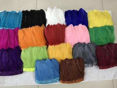 Direct sun feather 17 color feather / color cloth selvage quality with large floating feather clothing accessories