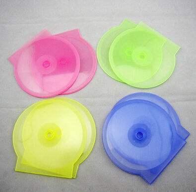 Pp transparent shell box color shell box, CD box semi-circular box is not fragile