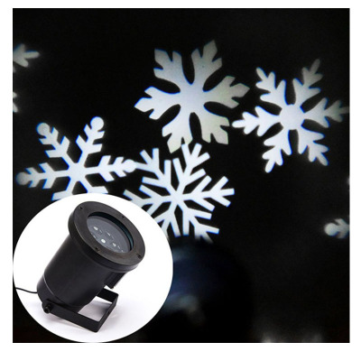 Outdoor Lawn Snowflake Lamp Waterproof Laser Light Outdoor Landscape Projection Lamp