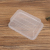 750 Rectangular Box Disposable Lunch Box to-Go Box Transparent Takeaway Lunch Box Fast Food Box