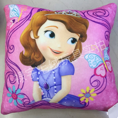 Creative DIY pillow cushion Star Princess Snow romance photo custom pillow pillow