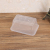 1000 Rectangular Box Disposable Lunch Box to-Go Box Transparent Takeaway Lunch Box Fast Food Bowl