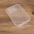 750 Rectangular Box Disposable Lunch Box to-Go Box Transparent Takeaway Lunch Box Fast Food Box