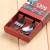 Chinese style facebook chopsticks spoon fork three-piece gift set set stainless steel chopsticks gifts.