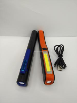 New COB working light, tool light, charging pen light, repair light, repair light, flashlight