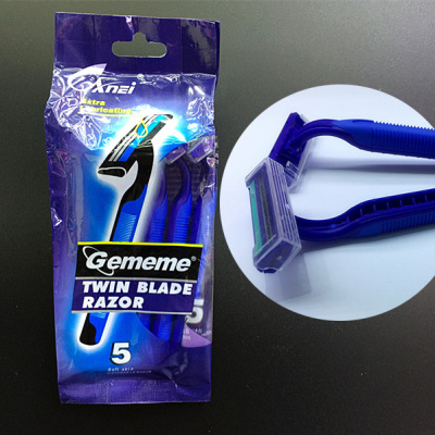 5 pack Gememe2 shaver razor blade wholesale custom layer