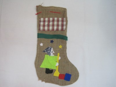 Linen linen stockings Halloween Witch witch witch socks socks