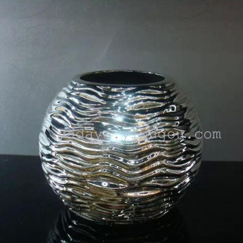 Electroplating Flower Container Small Balls Vase