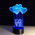 Stereo Vision Small Night Lamp Touch USB Touch Colorful 3D Lamp