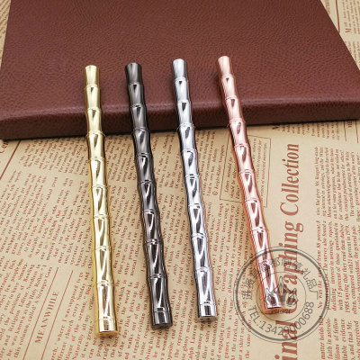 Spot wholesale manufacturer of brass pen Sell well in pure copper bamboo pen Can do all kinds of LOGO pen 