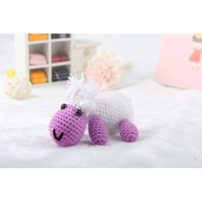 Wool Knitted Doll Lying Sheep Factory Direct Sales DIY Material Package