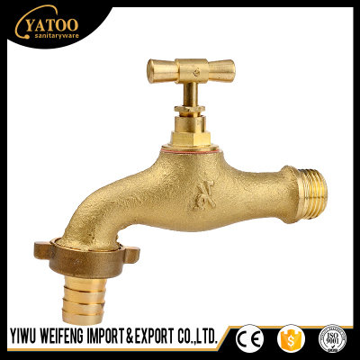Direct manufacturers NF3/4 copper zinc alloy faucet for Africa, the Middle East and South America market 