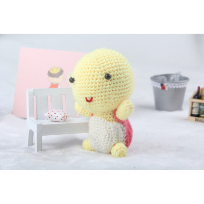 Supply Plush Crochet Doll DIY Material Package Cartoon Turtle Toy
