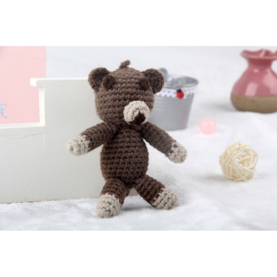 Factory Hot Sale Crochet Doll DIY Material Package Cute Bear