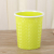 Factory direct sales lidless fashion colorful trash cans creative office plastic garbage cans