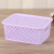 Manufacturers direct creative holhole-out multi-functional plastic washing basket asphalt basket box