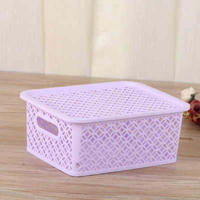 Manufacturers direct creative holhole-out multi-functional plastic washing basket asphalt basket box