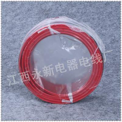 Double core red and black wire copper wire oxidation resistance high temperature wire car modification Double line