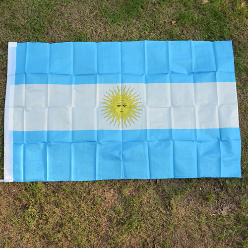 wholesale flags of all countries in the world 90 * 150cm polyester printing brush argentina flag factory direct