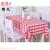 Eight-Immortal Table Household Plaid Tablecloth Restaurant Tablecloth Rectangular Coffee Table Cloth and Tablecloth