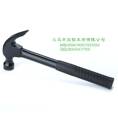 High quality forged carbon steel pipe handle claw hammer