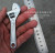 4 inch -100mm forged carbon steel American adjustable wrench