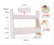  separated by two layers of kitchen plastic seasoning rack storage layer shelf storage ladder TV TV shopping