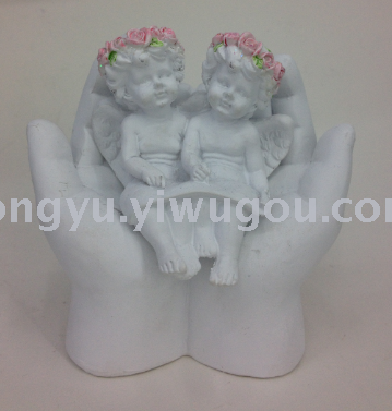 New Resin White Angel Ornament Decoration