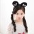 The Children 's day performance black ear hair ornaments Mickey Mouse headband Minnie bow headband Mickey hair band