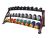 HJ-B8227 three layer dumbbell rack