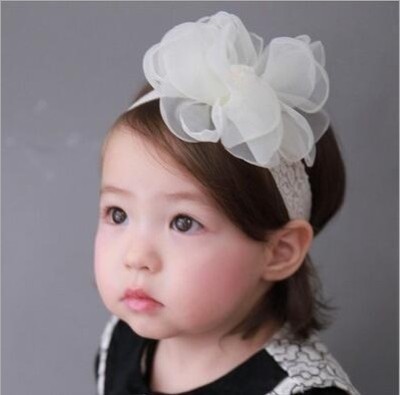 Korean version of the new baby baby hair band hair accessories children photo cute headband girls Korean flower headdress