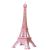 The famous model of Paris Eiffel Tower pink series