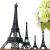 Lette black series of famous architectural model of Eiffel Tower in Paris