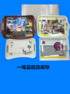Melamine decal trays a large number of goods in stock hot goods in yiwu