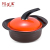 Stand Pot Orange Hot Pot Soup POY Casserole Casserole/Stewpot Soup Gas Household High Temperature Resistant Ceramic Pot