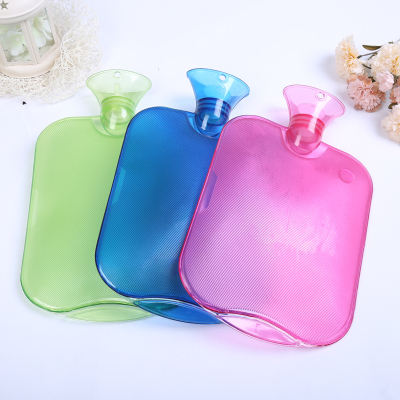 High-Density PVC Water Injection Transparent Water Filling Hot-Water Bag Explosion-Proof Irrigation Hand Warmer