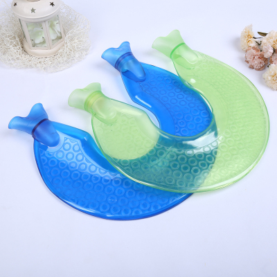 U-Shaped Hot Water Bag U-Shape Neck Pillow Natural Rubber Water-Injection Bag Safe and Explosion Protective Warm Cervical Support