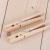 Factory Direct Sales DIY Photo Wall Clip Primary Color Clothespin Home Use Wooden Clip