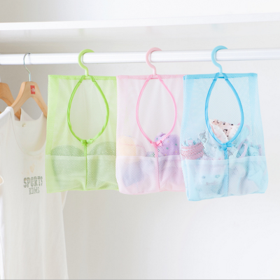 Multi-Purpose Hanging Storage Bag Rotating Grid Hanging Bag Underwear Socks Airing Mesh Bag Bathroom Multifunctional Hanging Bag