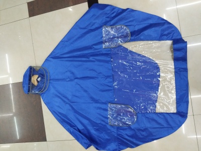 Jacquard fabric motorcycle raincoat