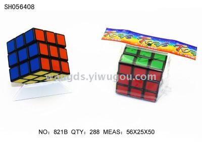 SH056408 3 Rubik's cube black OPP bag single