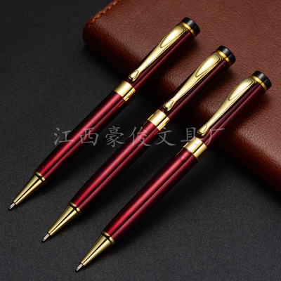 High-grade metal gift pens, gifts, advertising ballpoint pens customized LOGO can be invoiced